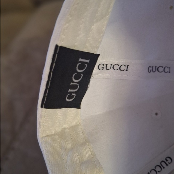 Gucci Cream and Black Hat - Picture 2 of 4